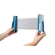 Joola Retractable Ping Pong Net - Blue Table Tennis Net & Post Set for 2 Players