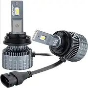 M's Basic by IPF Headlight, Fog Lamp, LED, Car H8/11/16, 6600lm, High Lumen Specifications, 6500K, White, 12V 24V, 2-Pack, Compatible with New Vehicle Inspection, Integrated Driver Unit, Built-in