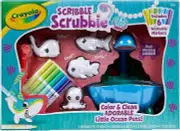 Crayola Scribble Scrubbie Ocean Lagoon Playset Toys 3YO 3+ Water Play Washable