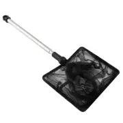 Aquarium Fish Net 4 Inch Soft Fine Deep Mesh Net Stainless Steel Fish Tank Lo...