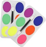 SAFIGLE Oil Makeup Palette Face Body 6 Bright Colors Safe for Children Easy to Clean for Parties