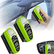 2025 Automotive Oil Film Cleaning Brush, Powerful Glass Cleaning Board, Oil Film Cleaner for Window Remove Dirt Improve Clarity & Visibility, Car Cleaning Kit for Car Window & Windshields (2)