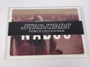 Star Wars Force For Change Postcards NABOO ENDOR HOTH CLOUD CITY New Sealed