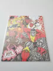 BAM BOX X-MEN OMAGE ART PRINT 8 X 10 GAMBIT STORM COLOSSUS MASHUP #3/1250