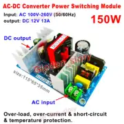 AC-DC Converter 110V 220V 230V to 12V 13A Isolated Switching Power Supply Board