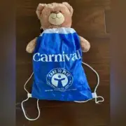 Build a Bear Carnival for St. Jude Kids Plush Teddy Bear 15" Brown w/ backpack