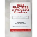 BEST PRACTICES IN POLICIES AND PROCEDURES_【T8／大學商學_JR7】書寶二手書