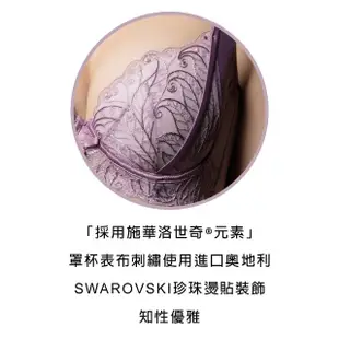 【Swear 思薇爾】香榭巴黎系列B-G罩背心型蕾絲包覆內衣(萱草膚)