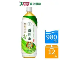 在飛比找蝦皮商城優惠-黑松茶花一番煎茶980mlx12入/箱【愛買】