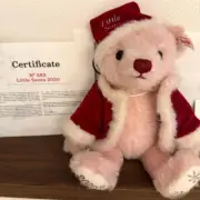 Japan Limited Steiff Teddy Bearc Little Santa 2020