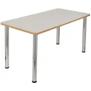 SYLEX GEO MEETING TABLE Rectangle 1500mm x 750mm Off-White