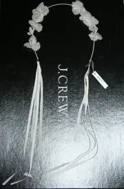 JENNIFER BEHR FOR J.CREW FORGET-ME-NOT CIRCLET IVORY RETAIL $395