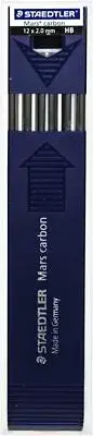 STAEDTLER Mars Carbon 2mm leads HB degree 200-HB Pack of 12