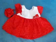 New Build A Bear Valentines Dress & Purse