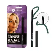 Sugar Cosmetics Waterproof Matte Pencil Kajal 05 Go Green 0.35g