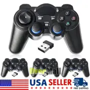 1-4Pack 2.4G Wireless Gamepad Controller for Windows PC PS3 TV Box Android Phone