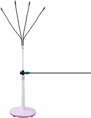 Outdoor Misting System, Portable Garden Sprinkler with Vertical Spray, Cooling and Dust Control