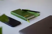 Pocketable Stonepaper Notebook With Magnetic Clip And Pen - eco-friendly, compact, travel-friendly, sustainable