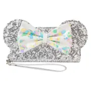 New Licensed Loungefly Mickey and Friends Birthday Celebration Zip Around Wallet