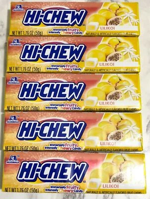 Hi Chew Chewy Candy 1.76 oz - Choose Variety (Pack of 5)