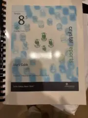 BRAND NEW .Seagate Crystal Reports User's guide. Never Used. 713 Pages. Book