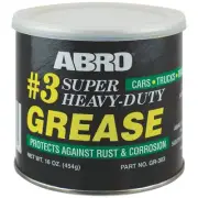 ABRO GR-303 Super Heavy Duty #3 Lithium Grease 454g Tub