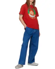 Casablanca Leaning Column T-Shirt XXL Red