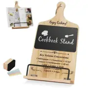 Cookbook Stand with Chalkboard Eraser Christmas Xmas for Women Mom Wife Grand...