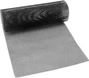 JECOMPRIS 40x13in Aluminum Alloy Auto Grill Mesh 3x6mm Metal Sheet Design Easy to Install for Bumper Hood