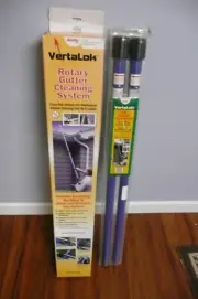 Gardus Vertalok Rotary Gutter Cleaning System & Extension Works W Cordless Drill