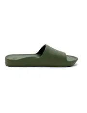[Archies] Arch Support Slides in Khaki