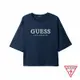 【GUESS】童趣玩心塗鴉風短T-藍