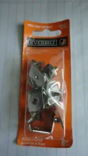 8 Everbilt Angle Shelf Support SHELF HOLDERS FREE 1ST CLASS SAME DAY SHIPPING