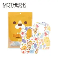 在飛比找樂天市場購物網優惠-韓國Mother-K 小淘氣寶寶拋棄式圍兜(20入)
