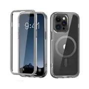 iPhone 13 Pro Max Case,Shockproof Phone Case ,Scratch-Resistant Back Cover-Grey