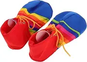 [SAFIGLE] Clown Shoes for Performances Stage Show Footwear Big Head Design Unisex Suitable for Circus Halloween and Cosplay