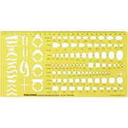 Multiple Gemstone Templates Stone Shapes Jewellery Templates Drafting Tools Jewellery Designing Ring Stencils