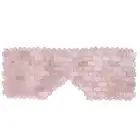 Rose Quartz Eye Pad Face Massage Roller Scraper Board Set Natural Jade Handm GEV