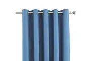 Riva Home Eclipse Blackout Eyelet Curtains (Denim) - UTRV1083