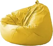 HHCTEBEC Bean Bag Chairs Cover (No Filler) Stuffed Animal Storage Bean Bag Chair Cover Giant Washable Bean Bag Lazy Sofa Bed Cover for Living Room Bedroom Dorm Office,D-90 * 1000cm