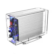 2 Bay USB 3.0 to SATA External Hard Drive Enclosure With Raid Function Support 32TB 3.5 inch Transparent HDD SSD Enclosure