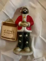 Emmett Kelly Jr. Santa Figurine