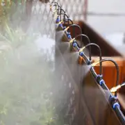 5M/10M Misting System Kit Adjustable Automatic Misting Watering Kit for Garden