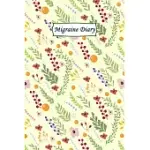 MIGRAINE DIARY: PROFESSIONAL CHRONIC HEADACHE MIGRAINE PAIN JOURNAL - TRACKING HEADACHE TRIGGERS, SYMPTOMS AND PAIN RELIEF OPTIONS.
