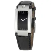 Movado Elliptica Quartz Ladies Watch - Black Dial, Elegant Design -0604704