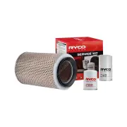 Ryco Oil Air Fuel Filter Service Kit for Nissan Cabstar H40 Civilian Bus W40