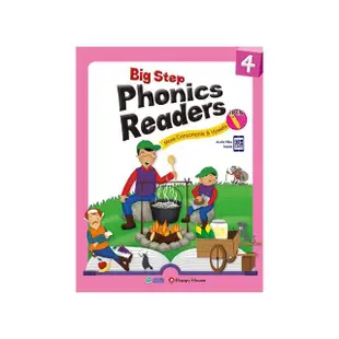 Big Step Phonics Readers 4（附全書音檔 QR CODE） （支援iPEN點讀筆）