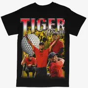 Tiger Woods Tee Shirt PGA Tour Golf T-shirt
