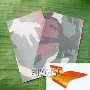 2pcs Camo PVC Patch Inflatable Boat Raft Kayak Canoe Repair Material 12 x 20cm