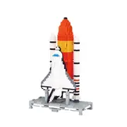 Nanoblock NB-017 Space Center Deluxe Edition